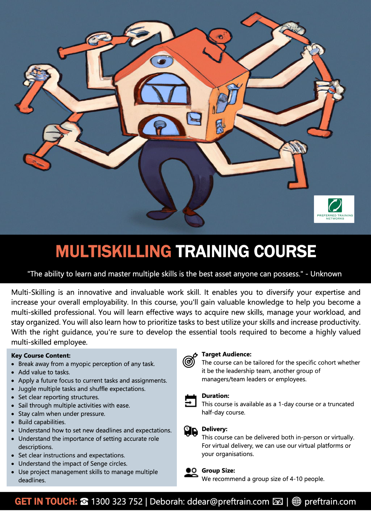 Multiskilling training course