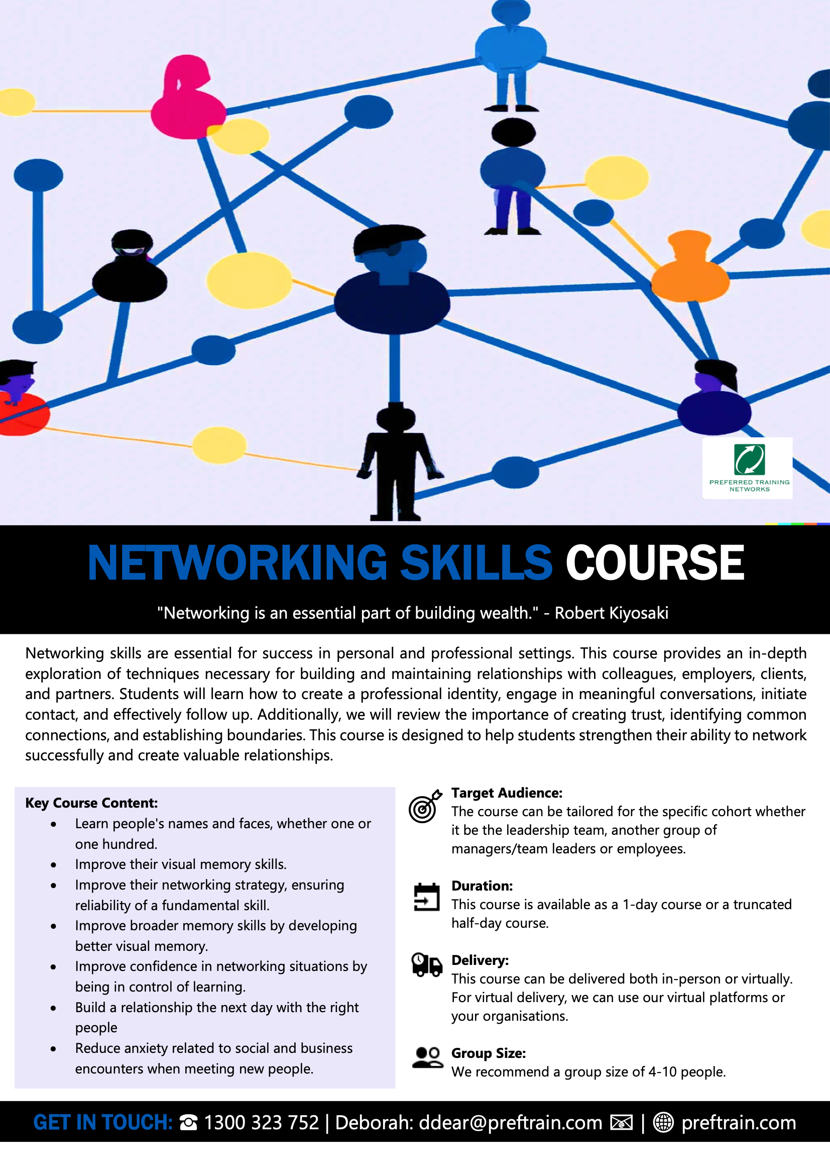 Networking skills course