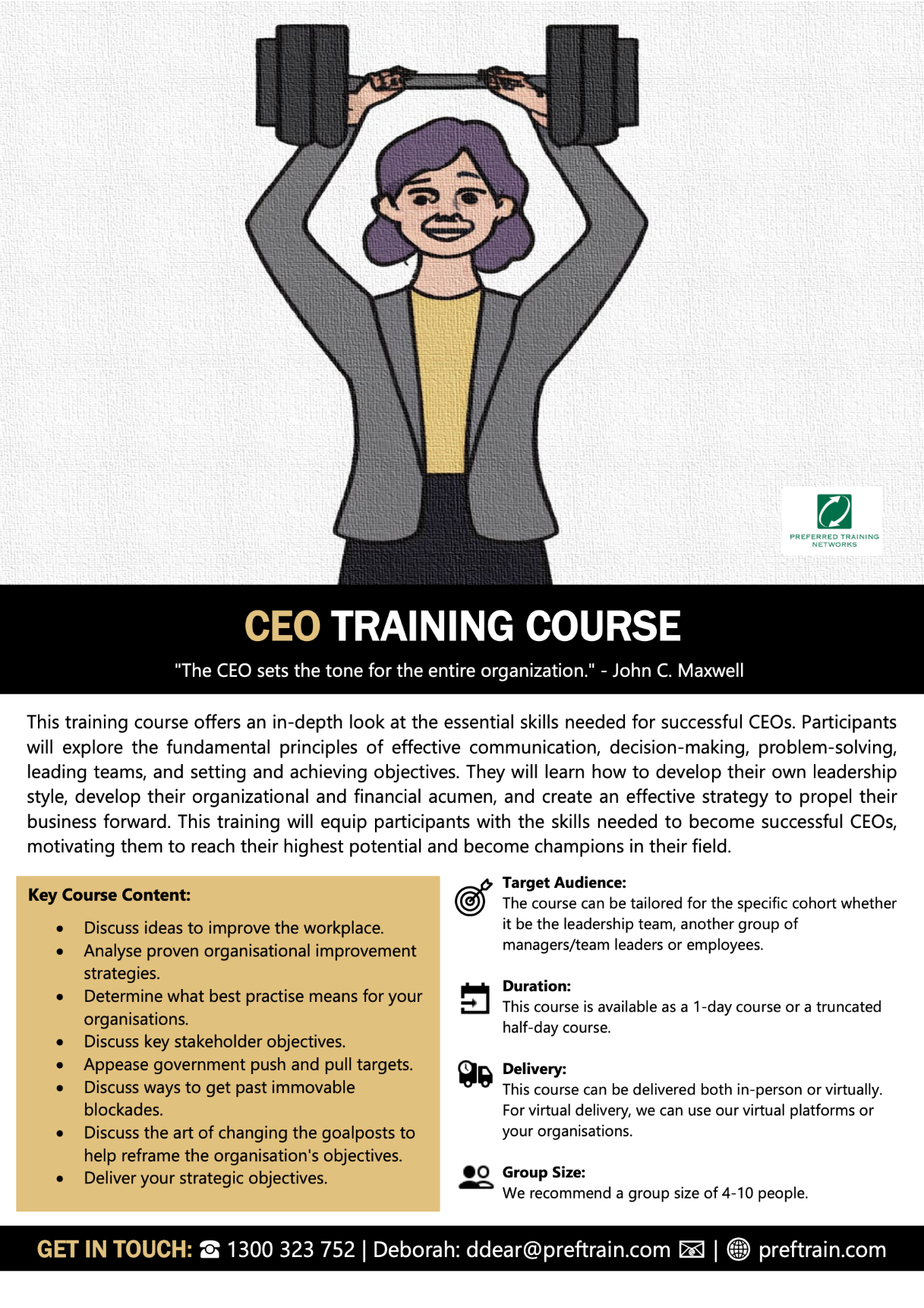 CEO training course