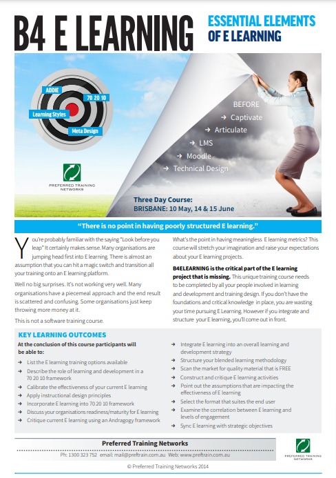 B4 e learning