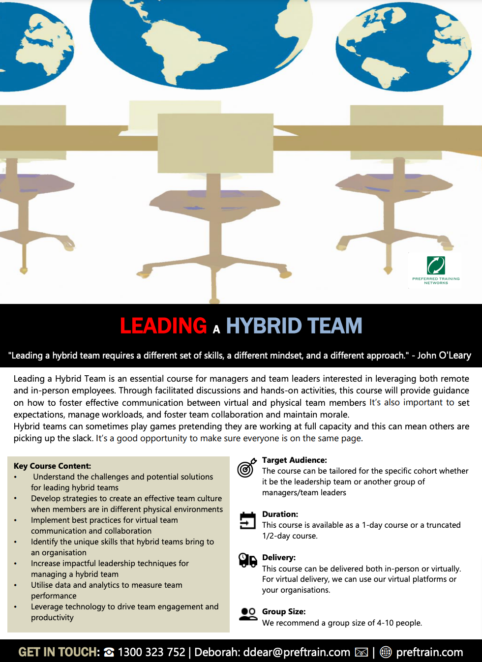 Leading a hybrid Team
